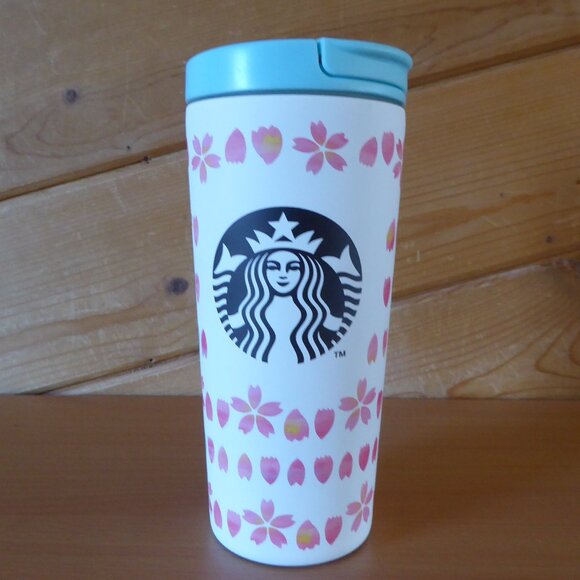 Starbucks Sakura Cherry Blossom Stainless Tumbler Petal Limited Edition Japan